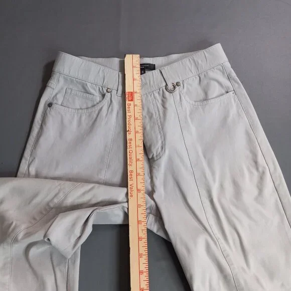 Simon Chang Women's Size 4 Straight Leg 5-Pocket Stretch Pants - Picture 9 of 14